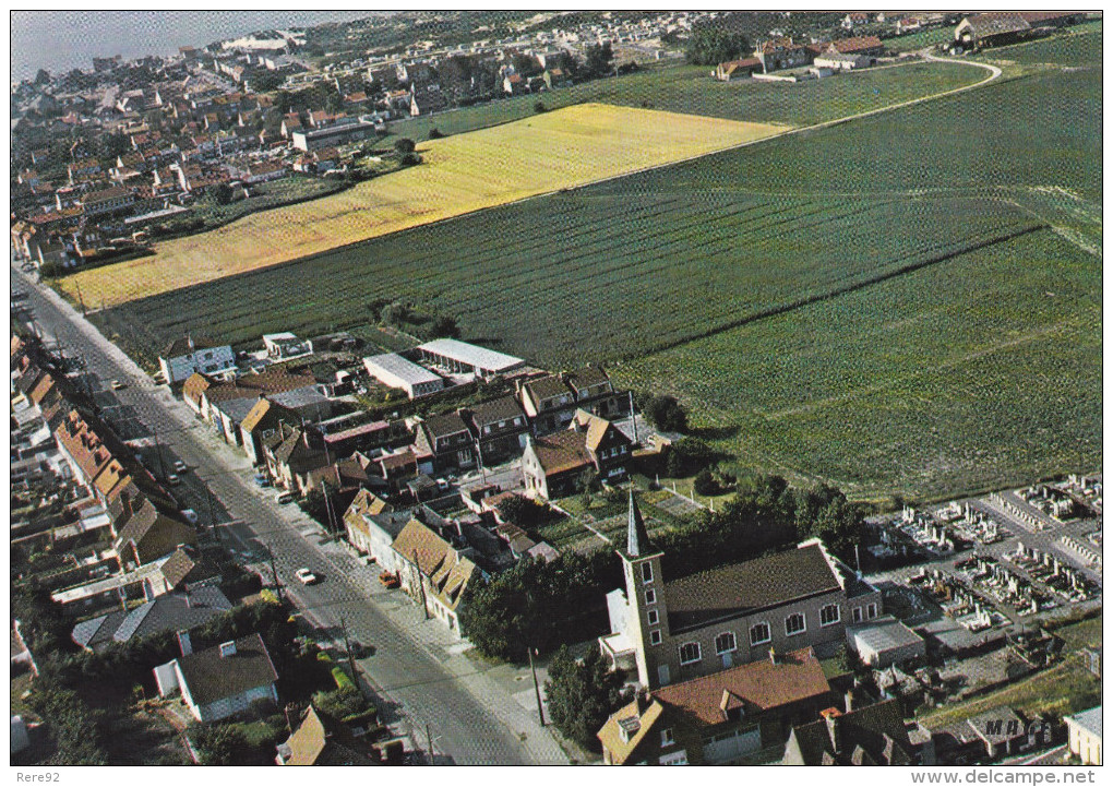 Nord 59  Zuydcoote  "  Vue Aerienne Generale " - Autres & Non Classés