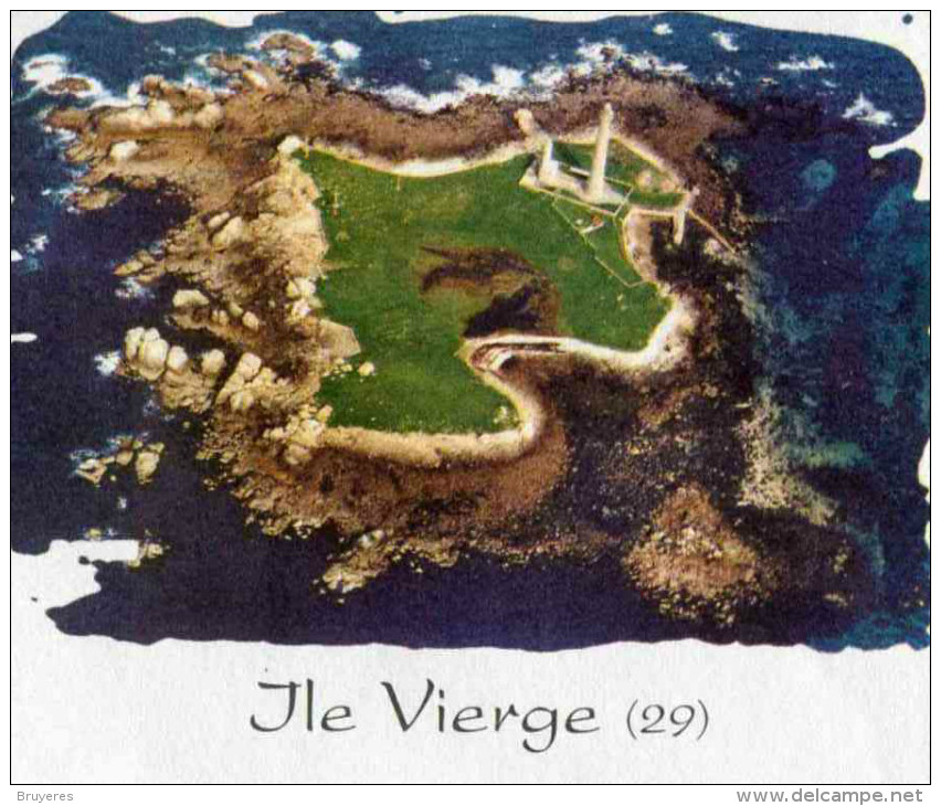 PAP Avec Timbre "Lamouche" Sur Papier Ordinaire Et Illust. "Île Vierge (29)" - Au Verso Lot G4S/07R170 - Prêts-à-poster: Repiquages /Lamouche