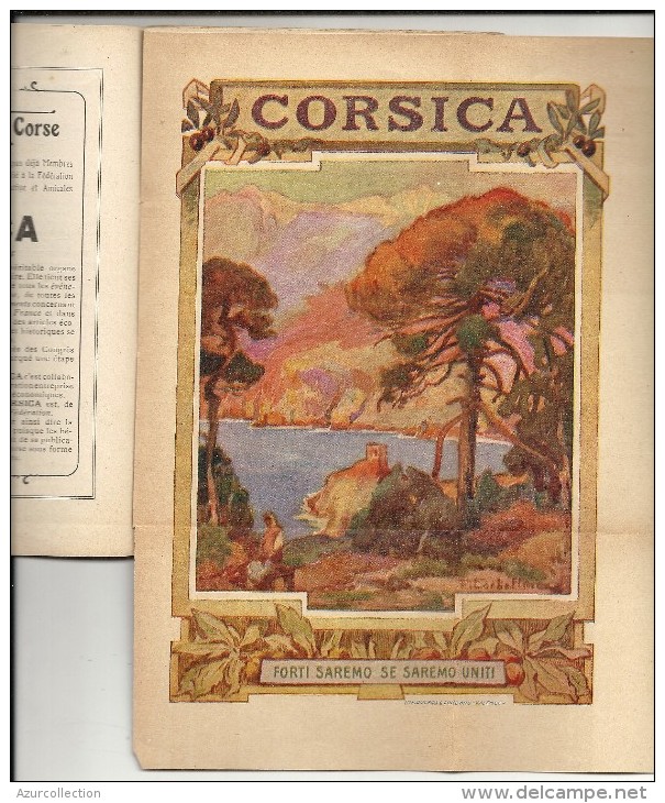 CORSE  .GUIDE ANTHOLOGIQUE 1913/14 - Autres & Non Classés