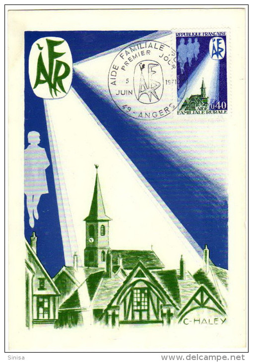 France / Maximum Cards / Architecture / Castle - 1970-1979