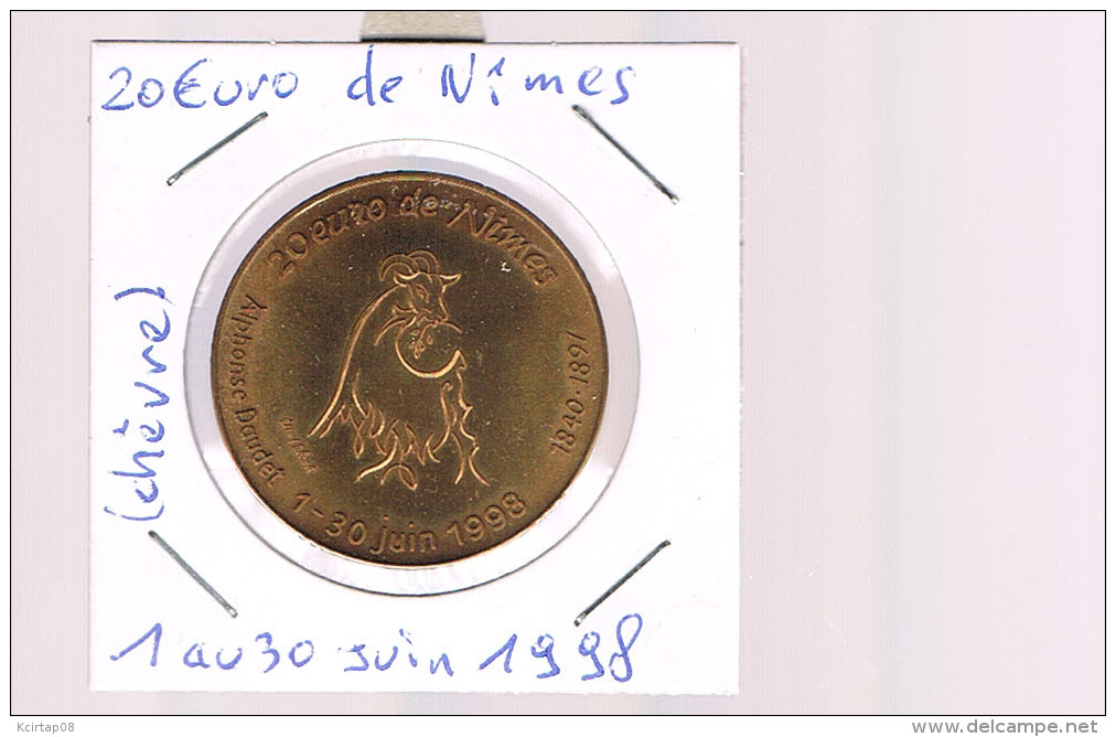 20 EURO De NIMES . 4 000 Exemplaires . - Euro Van De Steden