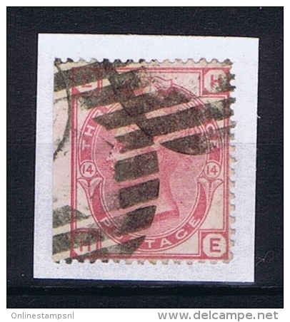 Great Britain SG  144 Plate 14  Used  1873 - Gebruikt