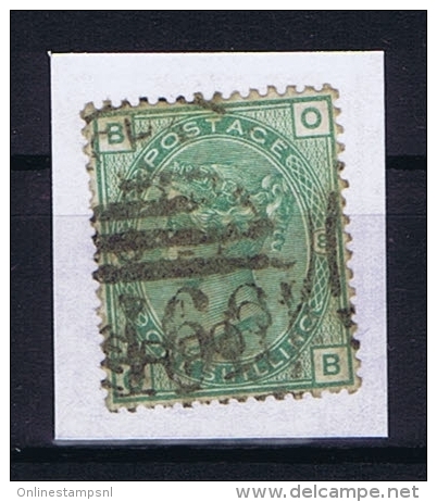 Great Britain SG  150 Plate 8 Used  1873 - Gebruikt