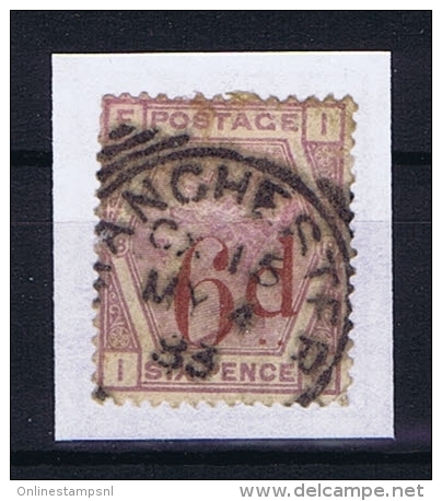 Great Britain SG  162A  Slanting Dots Used  1880  Has A Thin Spot - Gebruikt