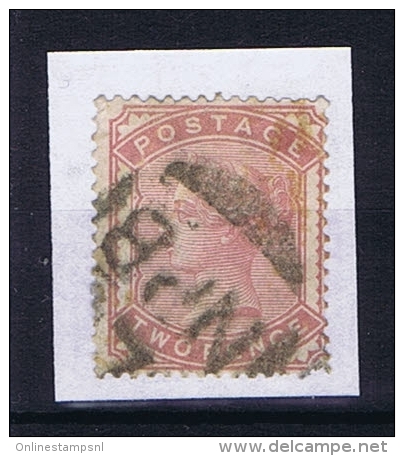 Great Britain SG  168  Used 1880  Pale Rose - Oblitérés