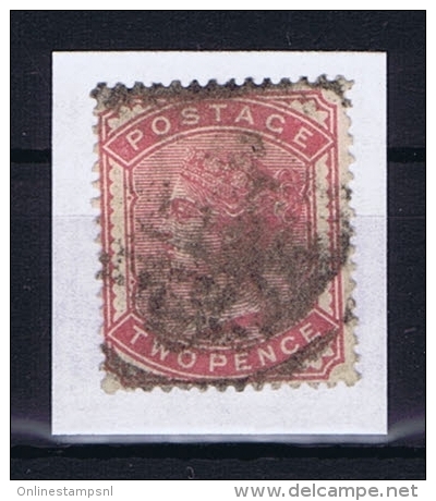 Great Britain SG  168 A Used 1880  Deep Rose - Gebruikt