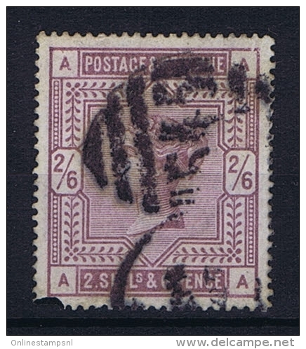 Great Britain SG  178, Used 1883, Yvert 86 Left Bottom Corner Is Not Damage But Ink - Used Stamps