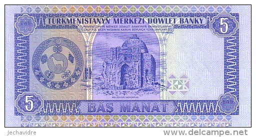 TURMENISTAN    2 Manat   Emission De 1993    Pick 2      ***** BILLET  NEUF ***** - Turkmenistan