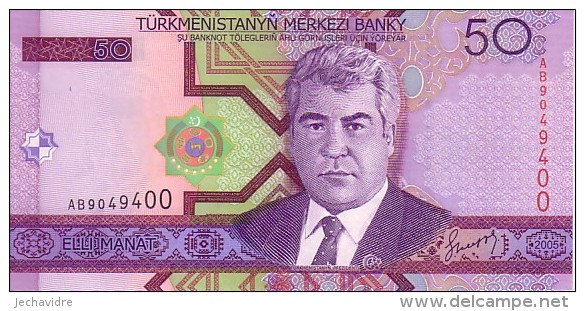 TURMENISTAN  50  Manat   Emission De 2005    Pick 17      ***** BILLET  NEUF ***** - Turkménistan