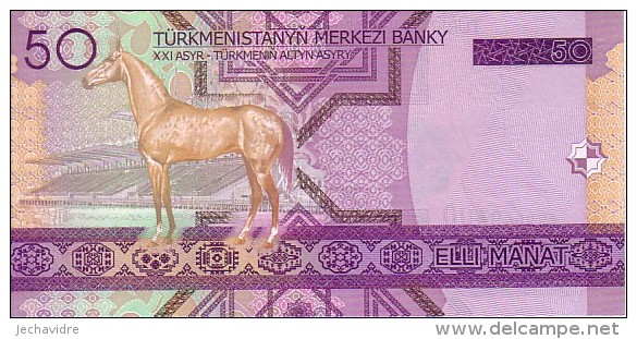 TURMENISTAN  50  Manat   Emission De 2005    Pick 17      ***** BILLET  NEUF ***** - Turkménistan