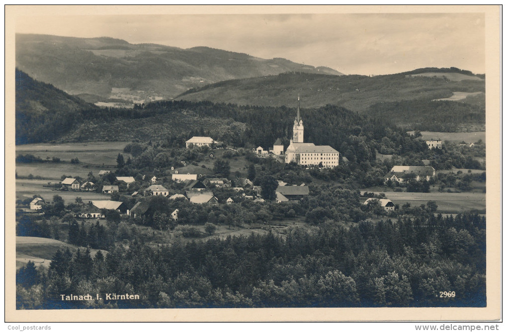 AUSTRIA, KARNTEN, TAINACH,  NM Cond.  REAL PHOTO PC, Unused,  1935 - Völkermarkt