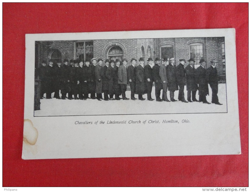 - Ohio > Hamilton Chevaliers Of The Lindenwald Church Of Christ   Ref 1241 - Hamilton