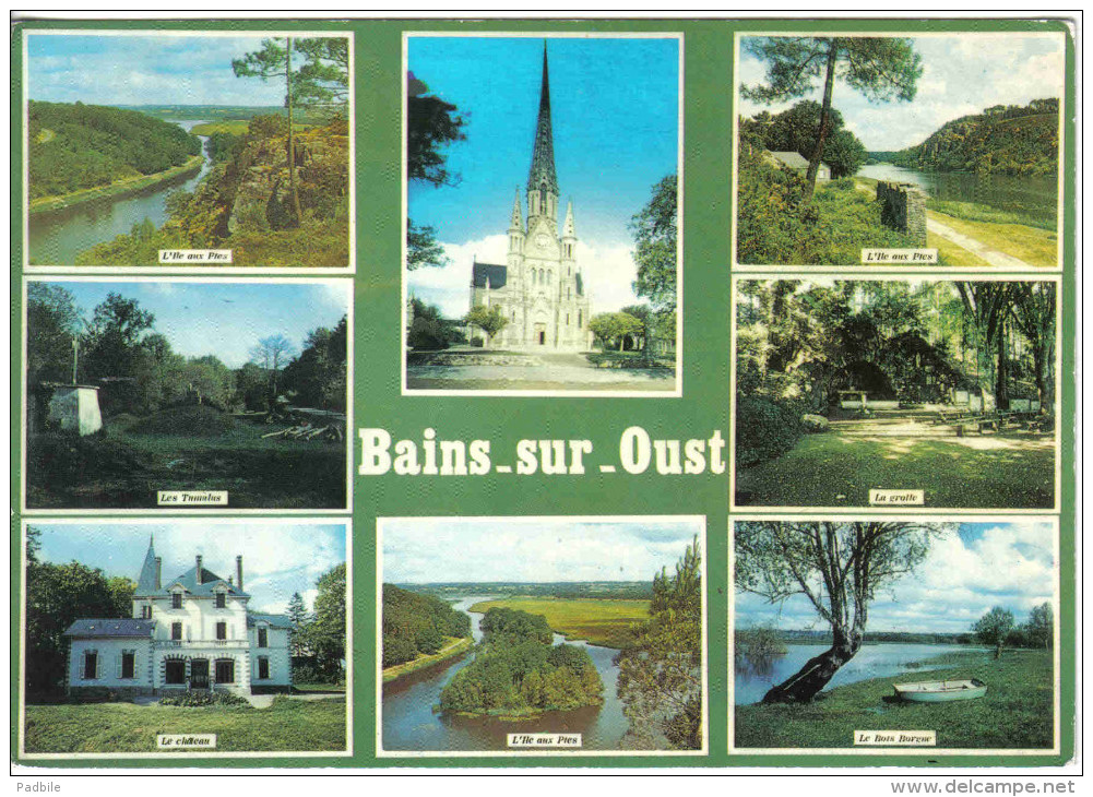 Carte Postale 35. Bains-sur-Oust   Trés Beau Plan - Other & Unclassified