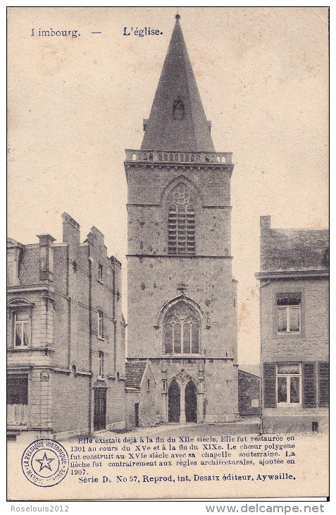 LIMBOURG : L'église - Limbourg