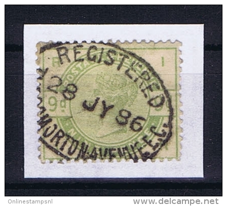 Great Britain SG  195 W I  Used  1883 Yvert 84  WATERMARK SIDEWAYS INVERTED - Gebruikt