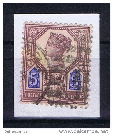 Great Britain SG  207 Die I  Used  1887 Yvert 99 - Usati