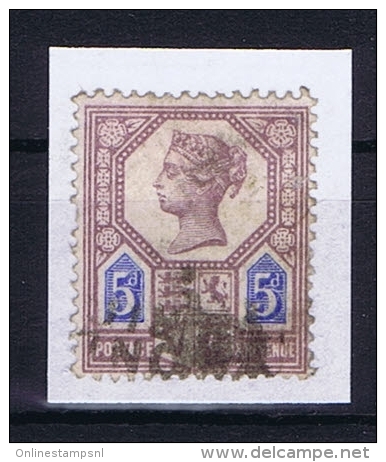 Great Britain SG  207 Die I  Used  1887 Yvert 99 - Gebraucht