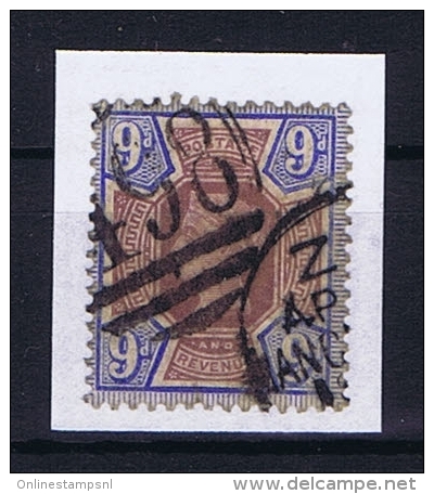 Great Britain SG  209 Used 1887 Yvert 101 - Gebruikt