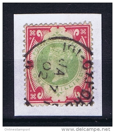 Great Britain SG  214  Used  1900 Yvert 104 - Gebruikt