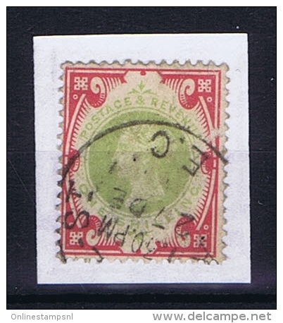 Great Britain SG  214  Used  1900 Yvert 104 - Gebruikt