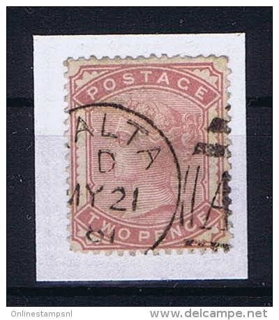 Malta: Stamp Of Great Britain Used SG Z 93 Nice Cancel - Malta (...-1964)