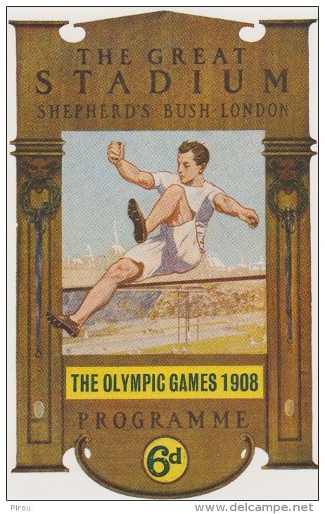 JEUX OLYMPIQUES De LONDRES 1908 - Jeux Olympiques