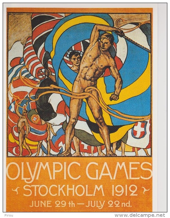 JEUX OLYMPIQUES De  STOCKHOLM 1912 - Jeux Olympiques