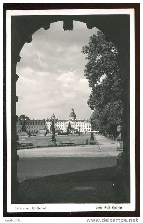 CPM Non écrite Allemagne KARLSRUHE Schloss Le Château - Karlsruhe