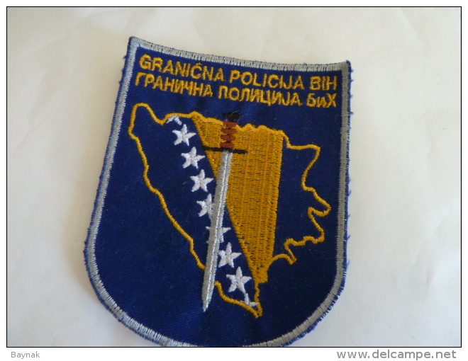 BOSNIEN BOSNIA  GRANICNA POLICIJA - Ecussons Tissu