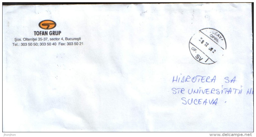 Romania-Cover Circulated In 1998-   Circus, Dressage Bear - Franking " Rich " - Circo