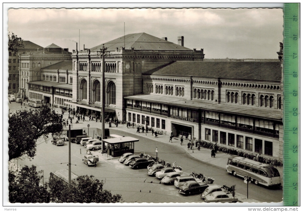 Hannover, Hauptbahnhof, Verlag: -------, POST KARTE, Erhaltung: I-II, Unbenutzt - Wilthen