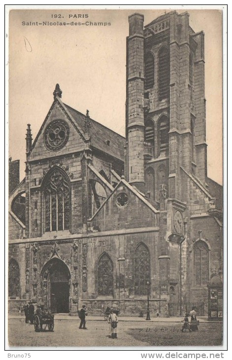 75 - PARIS 3 - Saint-Nicolas-des-Champs - 192 - Eglises