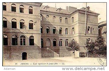 Amiens   93            Ecole Supérieure De Jeunes Filles   . - Amiens