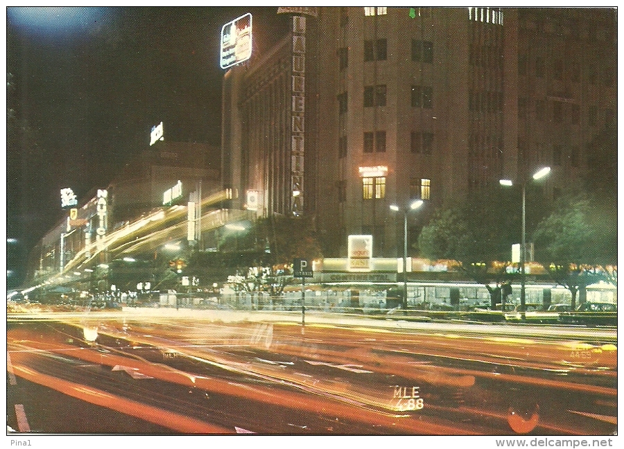 Nº110 LOURENÇO MARQUES - AVENIDA DA REPÚBLICA, VISTA NOCTURNA - Mozambique