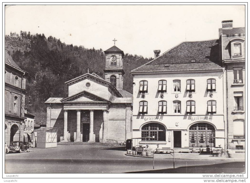 RAON L ETAPE PLACE ROBERT TISSERAND AUTOMOBILE CITROEN TRACTION - Raon L'Etape