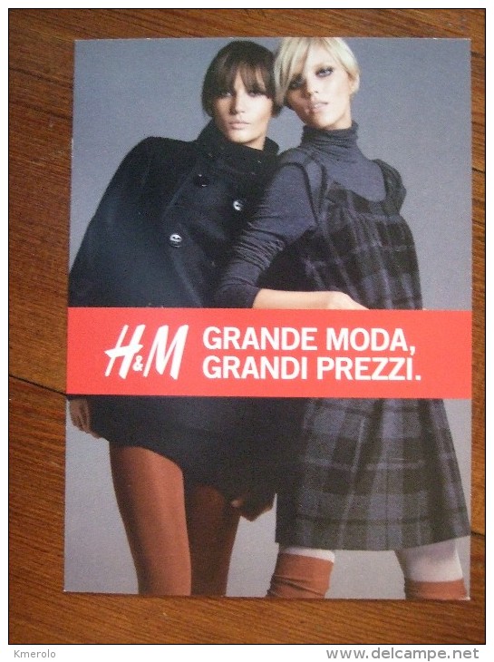 H & M Fashion Carte Postale - Publicité