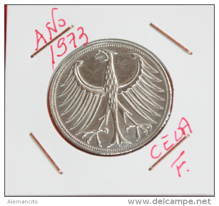 ALEMANIA  5  MARCOS  (  1973-F ) - 5 Marcos