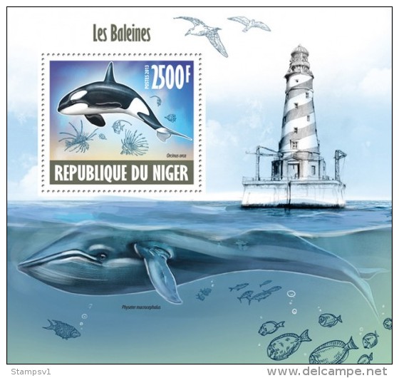 Niger. 2013 Whales. (624b) - Baleines
