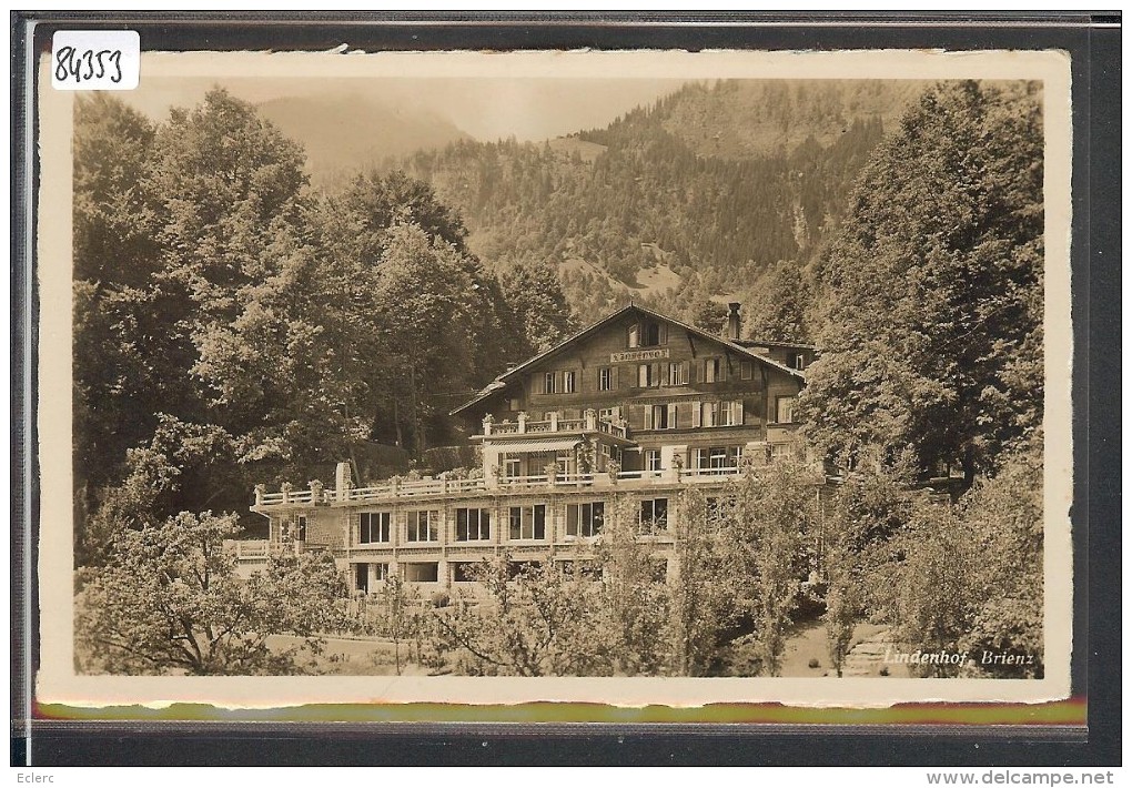 BRIENZ - LINDENHOF - TB - Linden