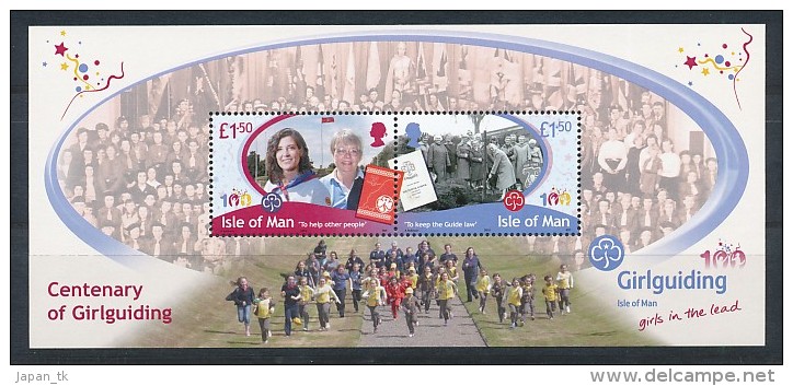 ISLE OF MAN  Mi.Nr. Block 71  Pfadfinderinnen- MNH - Man (Insel)