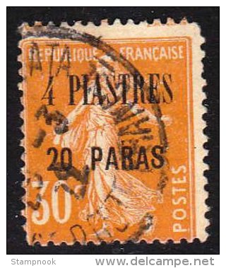France Offices In Turkey Scott    45 Used VG-Fine - Used Stamps