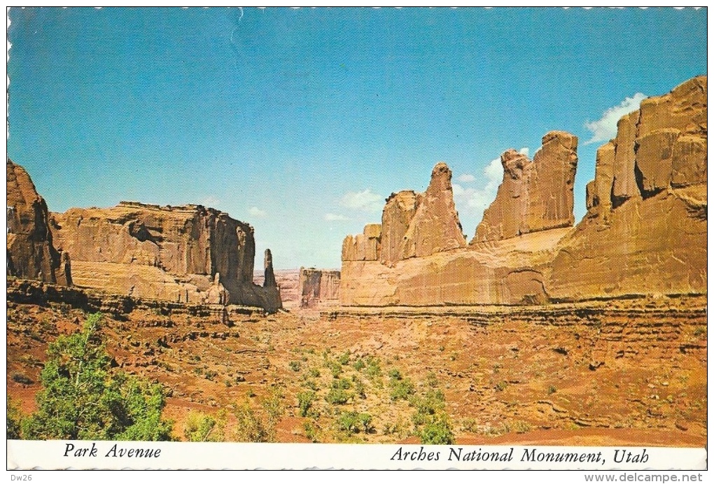 Utah UT - Park Avenue - Arches National Monument - Autres & Non Classés