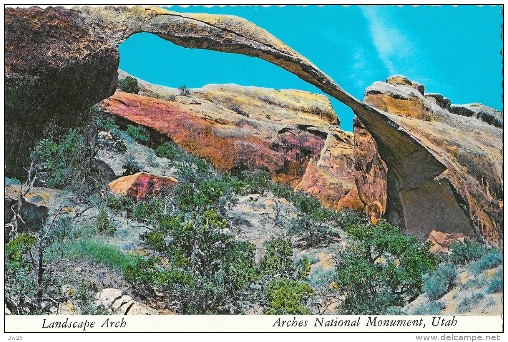 Utah UT - Landscape Arch - Arches National Monument - Otros & Sin Clasificación