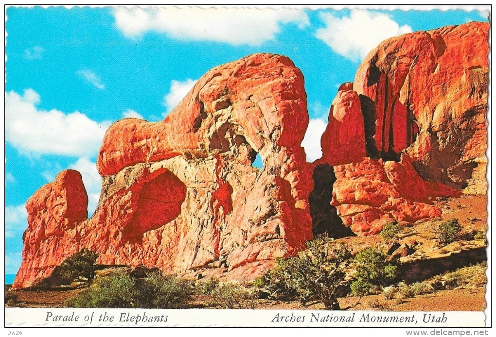 Utah UT - Parade Of The Elephants - Arches National Monument - Sonstige & Ohne Zuordnung