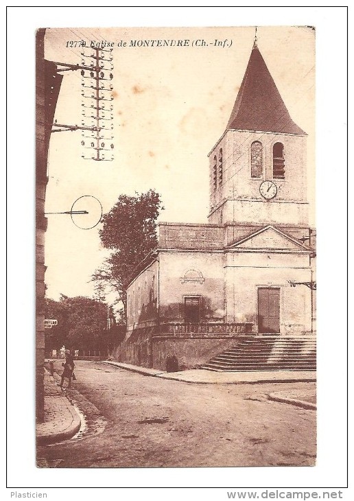 MONTENDRE, L'EGLISE - Montendre