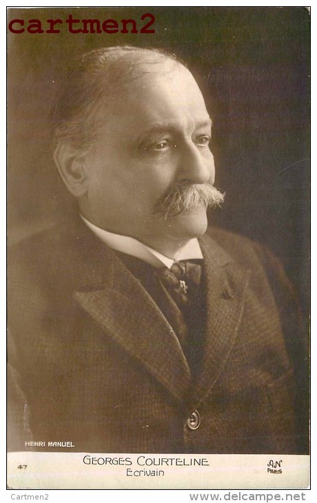 GEORGES COURTELINE ECRIVAIN LITTERATURE CELEBRITE Henri Manuel - Ecrivains