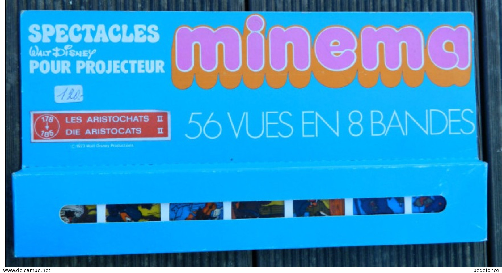 Minema - Coffret 56 Vues En 8 Bandes, N° 178 à 185 - Spectacles Walt Disney - Les Aristochats II - 1973 - Filmprojectoren