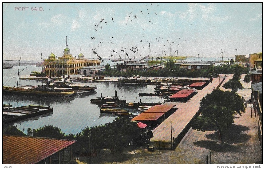 Port-Saïd (Egypte) Le Port - Cairo Poscard Trust - Port Said