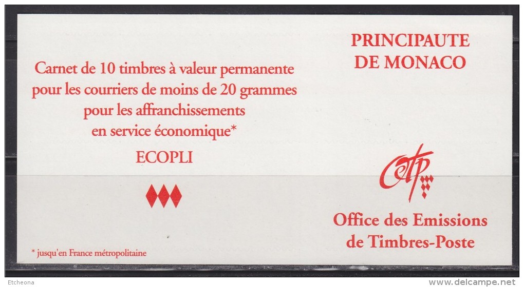 = Monaco Carnet Blason N°14 (10 Timbres 2502) ITVF 2005, Autocollant - Cuadernillos