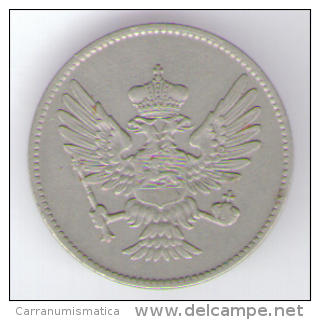 MONTENEGRO 20 PARA 1908 NICHOLAS I - Altri – Europa